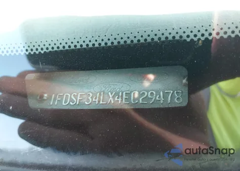 2004 Ford F-350 Xl/Xlt from USA, damaged, VIN 1FDSF34LX4EC29478